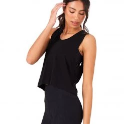 Onzie Cut Out Yoga Tank Black