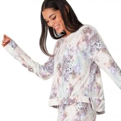 Onzie High Low After Yoga Sweatshirt Animal Quartz CLOTHING