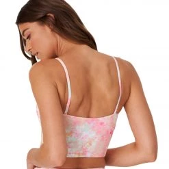 CLOTHING Onzie Belle Cami Yoga Crop Rose All Day