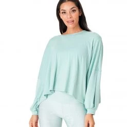 Onzie OM Long Sleeve Yoga Top Glacier NEW ARRIVALS