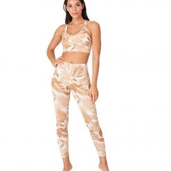 Onzie Sacred Yoga Sports Bra Desert Palm