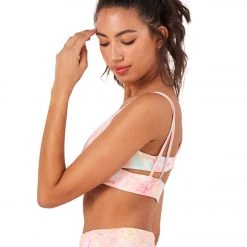 Onzie Ride Yoga Sports Bra Rose All Day