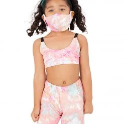 Onzie Girl's Elastic Yoga Sports Bra Rose All Day CLOTHING