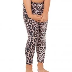 Onzie Girl's Yoga Leggings Leopard CLOTHING