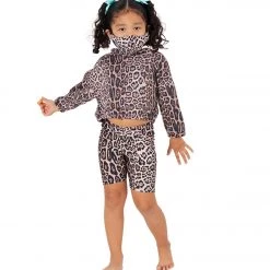 Onzie Girl's Biker Shorts Leopard 11 Onzie Girl's Biker Shorts Leopard