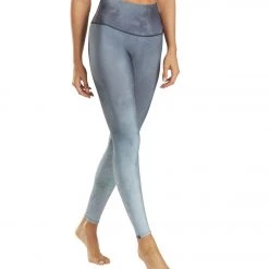 CLOTHING Onzie Graphic High Waisted 7/8 Yoga Leggings First Frost