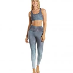 CLOTHING Onzie Graphic High Waisted 7/8 Yoga Leggings First Frost