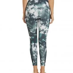 Onzie Pocket Yoga Leggings Evergreen Tie Dye
