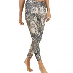 Onzie High Waisted Basic 7/8 Yoga Leggings Bandana 10 Onzie High Waisted Basic 7/8 Yoga Leggings Bandana