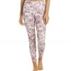 NEW ARRIVALS Onzie High Waisted Basic 7/8 Yoga Leggings Vintage Rose