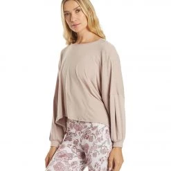 Onzie OM Long Sleeve Yoga Top Woodrose