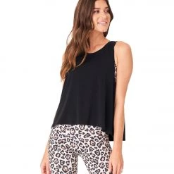 Onzie Tri-Blend Yoga Tank Black