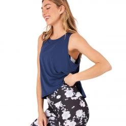 Onzie Tri-Blend Yoga Tank Pebble CLOTHING