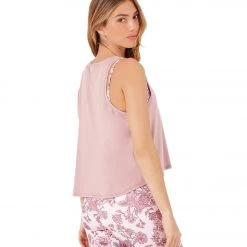 Onzie Tri-Blend Yoga Tank Woodrose CLOTHING