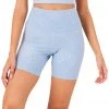 CLOTHING Onzie Selenite Biker Shorts Blue Fog