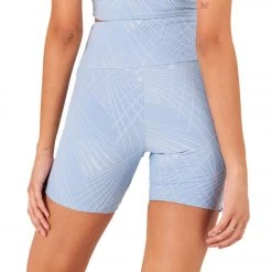 CLOTHING Onzie Selenite Biker Shorts Blue Fog 10 CLOTHING Onzie Selenite Biker Shorts Blue Fog