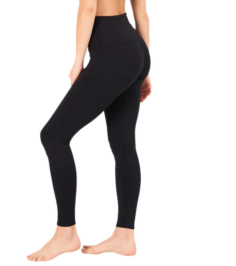 Onzie Luxe 7/8 Yoga Leggings Black 4 Onzie Luxe 7/8 Yoga Leggings Black