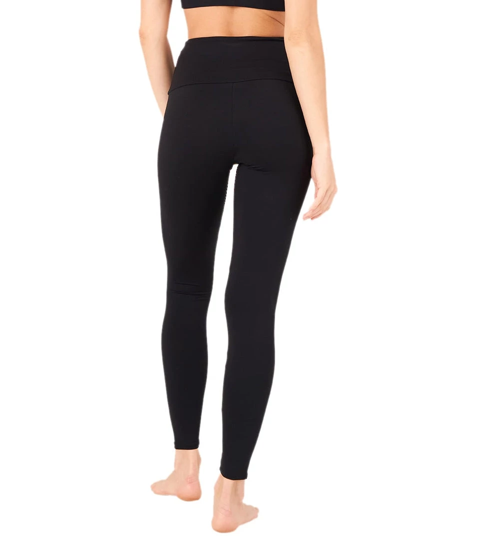 Onzie Luxe 7/8 Yoga Leggings Black 5 Onzie Luxe 7/8 Yoga Leggings Black
