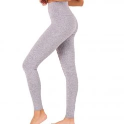 Onzie Luxe 7/8 Yoga Leggings Heather Gray 9 Onzie Luxe 7/8 Yoga Leggings Heather Gray
