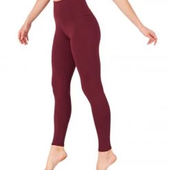 Onzie Luxe 7/8 Yoga Leggings Red Wine CLOTHING
