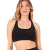 Onzie Luxe Yoga Sports Bra Black CLOTHING