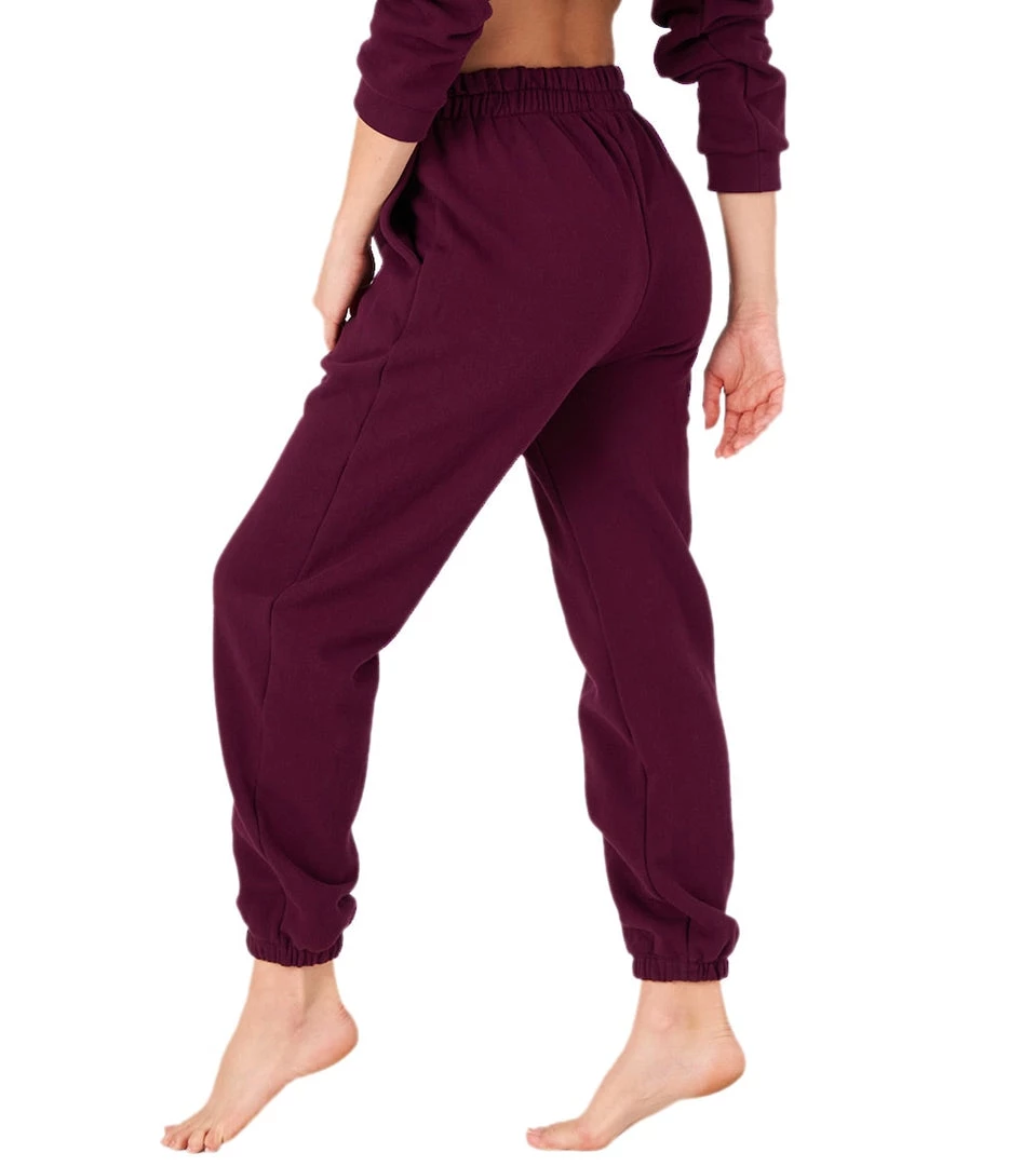 Onzie Varsity Sweatpants Fig Fleece CLOTHING 4 Onzie Varsity Sweatpants Fig Fleece CLOTHING