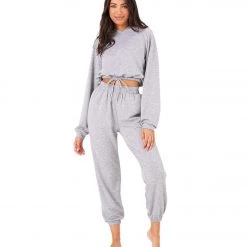 Onzie Varsity Sweatpants Heather Gray Fleece