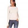 CLOTHING Onzie Seamless Long Sleeve Top Oatmeal