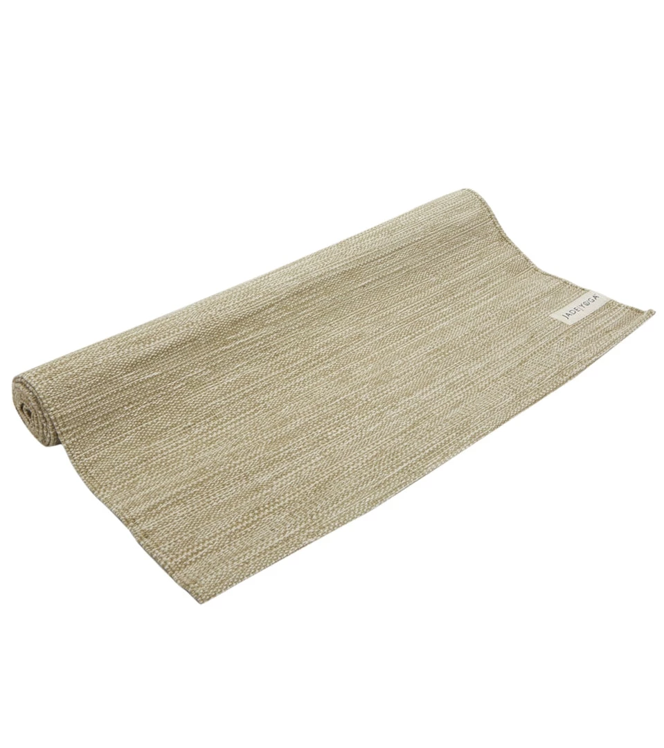 Jade Yoga Organic Cotton Hand Loomed Yoga Mat 72" Tulasi 3 Jade Yoga Organic Cotton Hand Loomed Yoga Mat 72" Tulasi