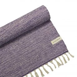 Jade Yoga Recycled Cotton Yoga Blanket Purple
