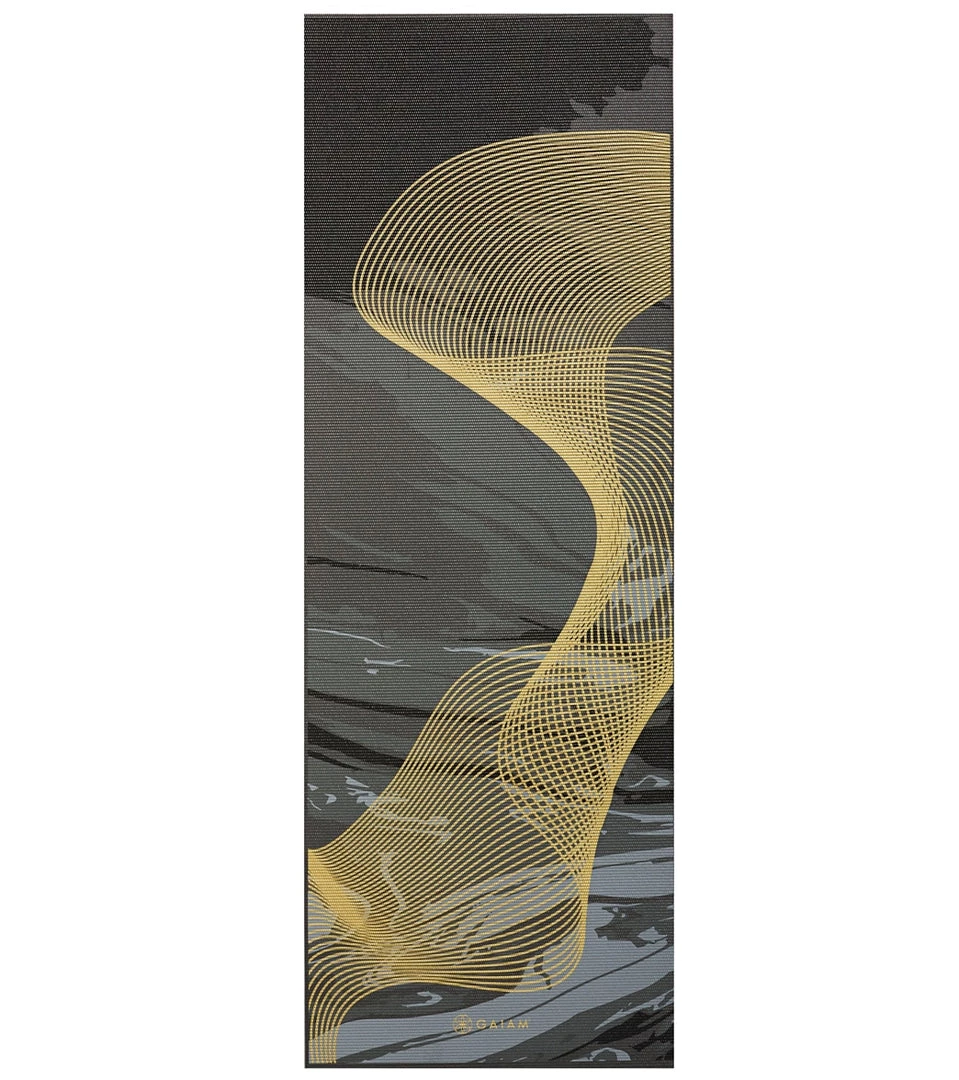 Gaiam Metallic Yoga Mat 6mm YOGA MATS & PROPS 3 Gaiam Metallic Yoga Mat 6mm YOGA MATS & PROPS