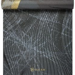 YOGA MATS & PROPS Gaiam Metallic Yoga Mat 6mm Spiral Journey
