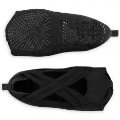 ACCESSORIES Gaiam Grippy Studio Wrap Socks Black