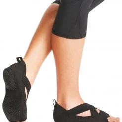 ACCESSORIES Gaiam Grippy Studio Wrap Socks Black