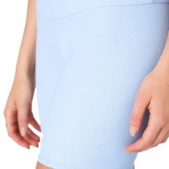 Onzie Ribbed Biker Shorts Bouquet Rib