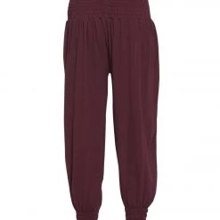 Yak & Yeti Indian Harem Joggers Wine