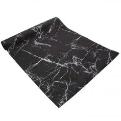 Oak And Reed 4mm Yoga Mat, Marble Black