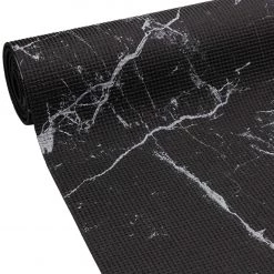 Oak And Reed 4mm Yoga Mat, Marble Black