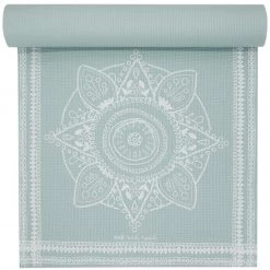 Oak And Reed 4mm Yoga Mat, Medallion Tapestry Mint 9 Oak And Reed 4mm Yoga Mat, Medallion Tapestry Mint