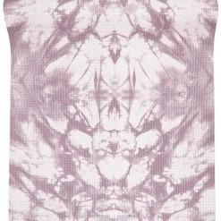 Oak And Reed 4mm Yoga Mat, Tie Dye Medallion Mauve