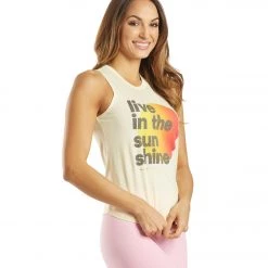 Spiritual Gangster Sunshine Muscle Yoga Tank Sunlight CLOTHING