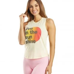 Spiritual Gangster Sunshine Muscle Yoga Tank Sunlight CLOTHING