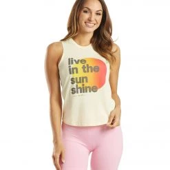 Spiritual Gangster Sunshine Muscle Yoga Tank Sunlight CLOTHING