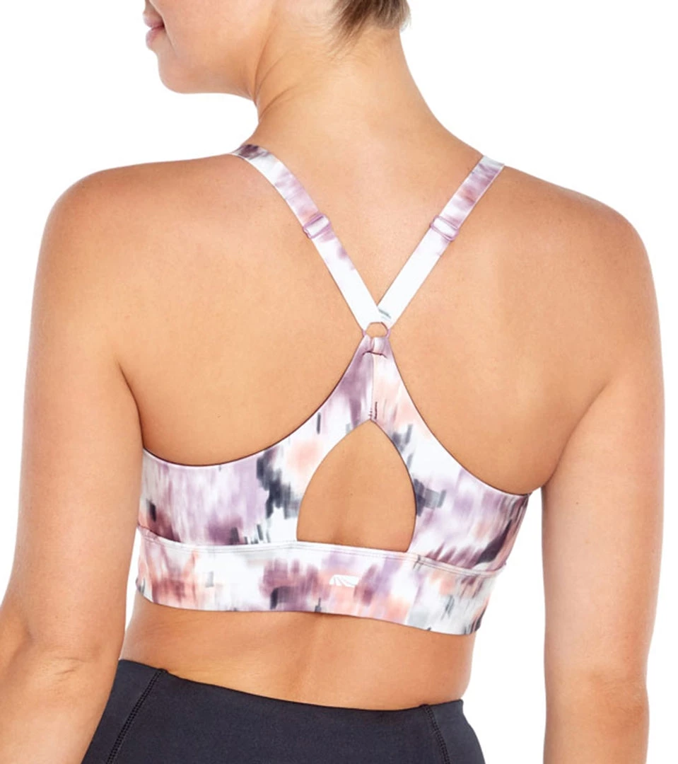 CLOTHING Marika Kai Sports Bra Rose Pose Crushed Violet 4 CLOTHING Marika Kai Sports Bra Rose Pose Crushed Violet