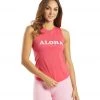 Spiritual Gangster Aloha Muscle Tank Rubyy CLOTHING