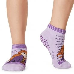 ACCESSORIES Tavi Grip Kids Low Rise Socks, 2 PACK Frozen