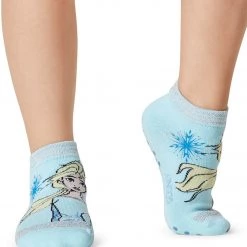 ACCESSORIES Tavi Grip Kids Low Rise Socks, 2 PACK Frozen
