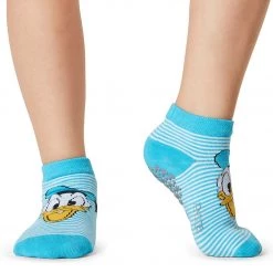 ACCESSORIES Tavi Grip Kids Low Rise Socks, 2 PACK Mickey And Donald