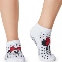 Tavi Grip Kids Low Rise Socks, 2 PACK Minnie ACCESSORIES