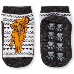Tavi Grip Kids Low Rise Socks, 2 PACK The Lion King ACCESSORIES